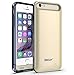 Veetop 3100mAh Compatible with Apple iPhone 6 4.7 inch External Battery Case Power Backup with Two (2) Interchangeable Frames, No Signal Reduction (Gold, Clear / Black Frame)