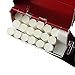 KAKAKA Aluminum Cigarette Case Box Holder for Slim Cigarette (100mm) with USB Rechargeable Cigarette Lighter (Rose)