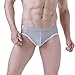 MASS21 Men’s Mesh Jockstrap Bike Brand Breathable Thong For Sport Men Gray Size M