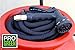 All New 2018 Heavy Duty 150' Black Expandable Garden Hose by Pro Green | Full Warranty | Nickel Plated Brass Fittings | Nozzle Included
