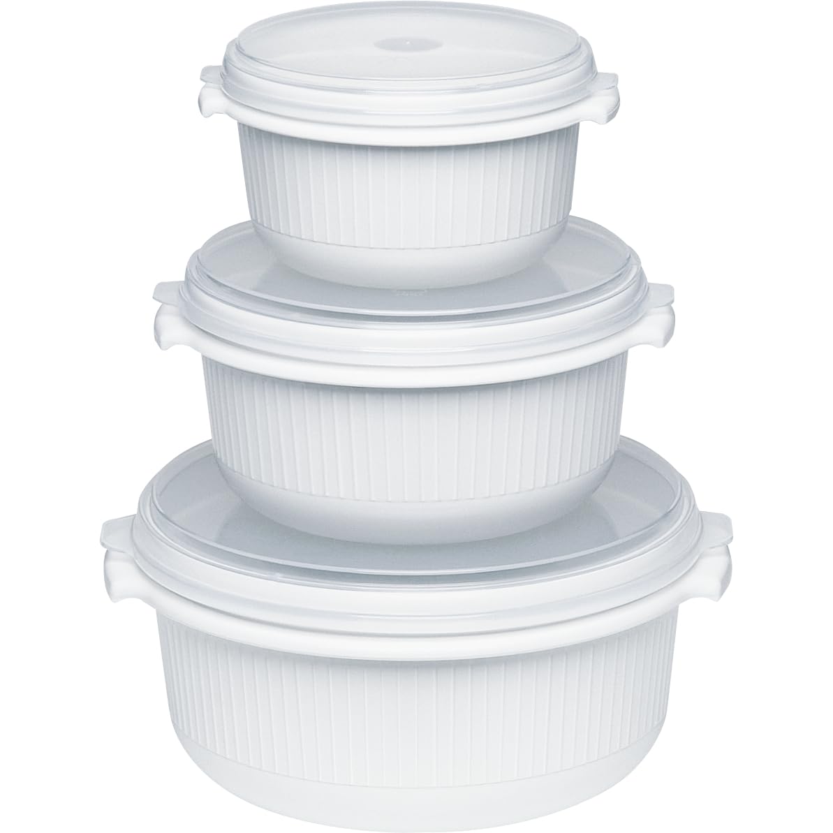 459061200 Micro Family microwave 3-dish pack 0.5/1.0/1.5 litres, white