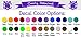 Overly Attached Decals Knitting Needles and Yarn Vinyl Decal for Car Truck Glass Window Laptop Electronics - 4