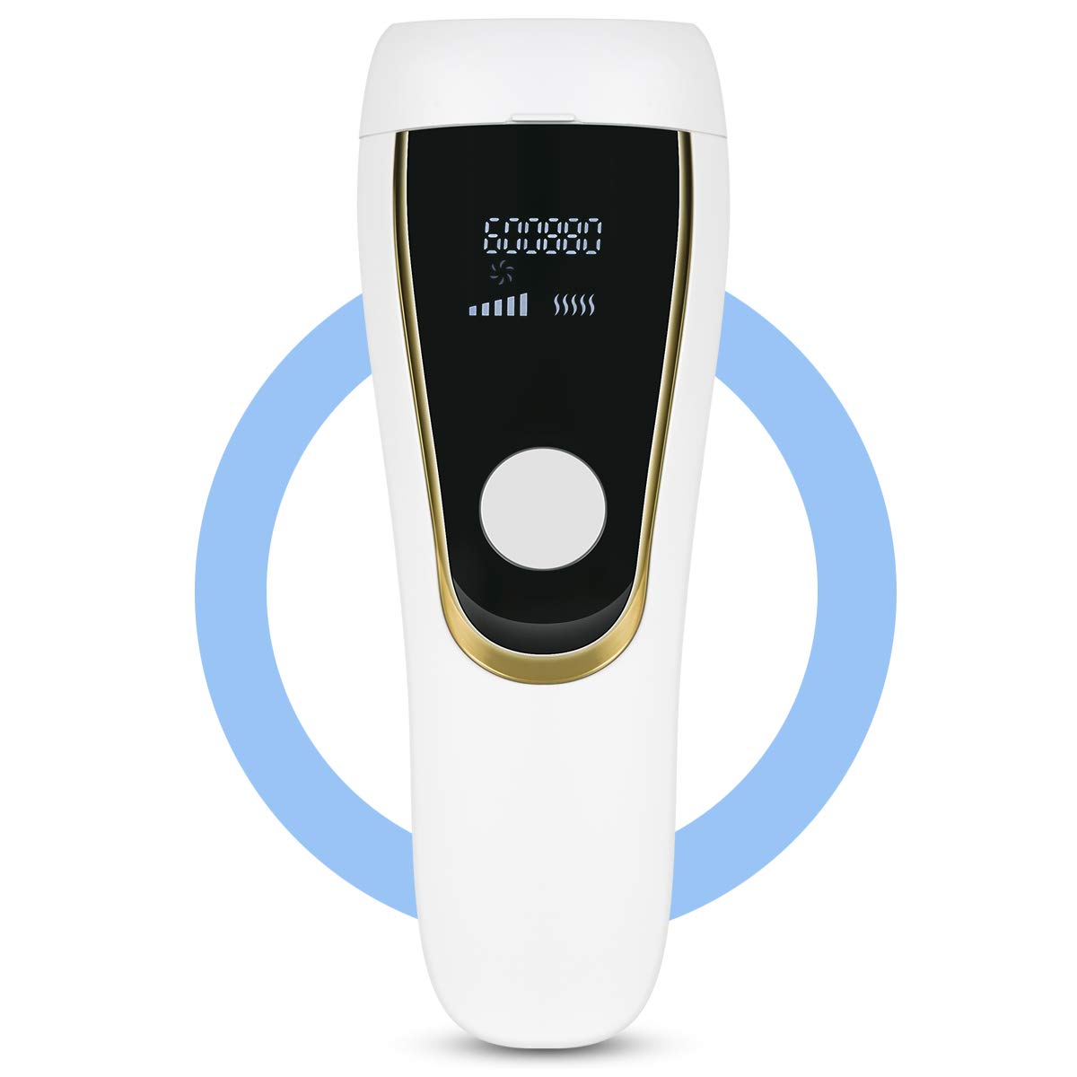 Liflad IPL Hair Removal for Women and Man UPGRADE Laser Hair Remover Permanent Painless 600,000 Flashes Facial body Professional Hair Treatment Device for Home Use