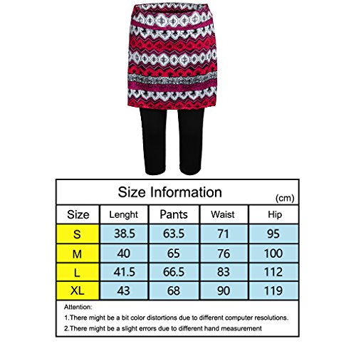 Topfire Women Active Athletic Skorts/Capri/Long Skirt Lightweight Quick Dry Skirt for Sports Running Tennis Golf Workout