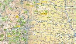 StreetSmart® USA Interstate Road Map by VanDam