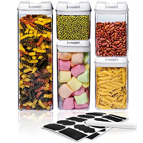 Airtight Food Storage Container Sets, Pantry Organization, Kitchen