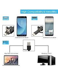 Otoscopio de oreja, DOTSOG Otoscopio inalámbrico WiFi 3 en 1 1.3 MP Cámara de inspección de oreja digital Herramienta de limpieza de cera con 6 LEDs ajustables para iPhone y iPad, dispositivos Android, Windows y computadora con PC MAC