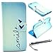 iPhone 6 Case, iPhone 6s Case, Speedtek Smile Pattern Premium PU Leather Wallet Flip Protective Skin Case with Magnetic Closure for Apple iPhone 6&6s 4.7