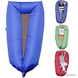 Best Selling WooHoo 2.0 Giant Outdoor Inflatable Lounger with Carry Bag - Air Lounger - Air Couch - Patent Pending