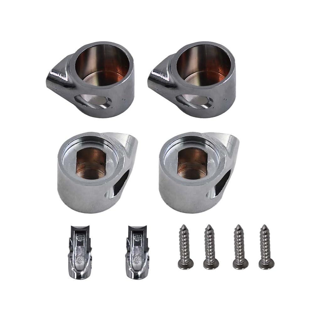 AI0001100R Compatible with DAMA Giralda Senso Hall Soft Close Toilet Seat Hinge Metal End Caps Only