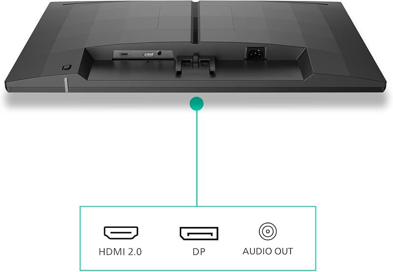 27M2N3500NF 27-Zoll-WQHD-Monitor 144 Hz, IPS-Panel, 4 ms GtG, Adaptive Sync, HDR10, G-Sync-kompatibel, (2560×1440, HDMI 1× 2.0, DP 1.4, USB-Hub) Dunkelgrau