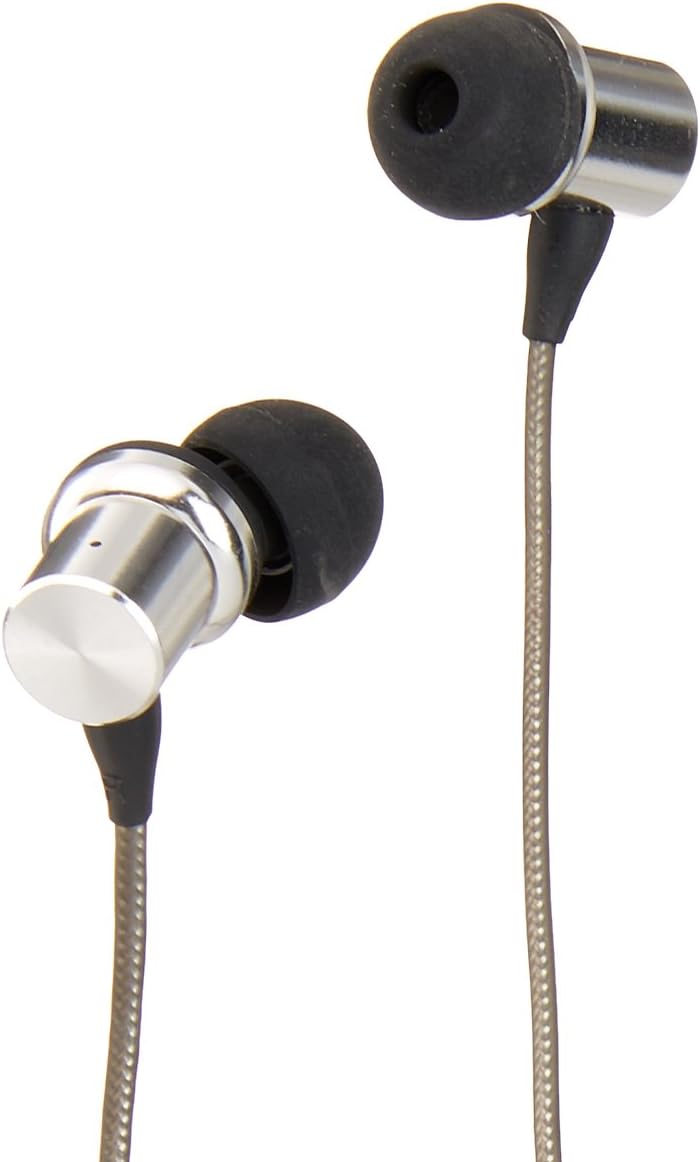 KWORLD Mobile Gaming Enhanced Bass Earphone, with Noise Isolation, 3.5 Gold Connector, HD Memory Foam Tips, Wide Frequency Range Compatible with iPhone, Android (S33)