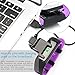 AUNEY Fitness Tracker Color Screen Sport Replacemennt Band Smart Wristband Bracelet Waterproof Bluetooth Activity Heart Rate Sleep Monitor Pedometer sport band for IOS and Android