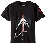 Star Wars Boys' Kylo Ren T-Shirt, Black, Medium