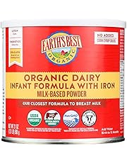 Earth's Best Organic Dairy Infant Powder Formula with Iron