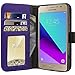Galaxy Grand Prime Plus Case, Galaxy J2 Prime Case, TAURI [Kickstand] Wallet Leather with Card Pockets Protective Flip Cover For Samsung Galaxy J2 Prime / Grand Prime Plus - Purple