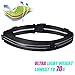 USHAKE Slim Running Belt, Ultra Light Bounce Free Waist Pouch Fitness Workout Belt Sport Waist Pack Exercise Waist Bag for Apple iPhone 8 X 7 6+ 5s Samsung in Running Gym Marathon Cycling (black02)