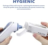 ENJSD 200Pcs Ear Thermometer Probe Covers Refill Caps Pack 200 view 2