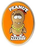AllerMates Peanut Allergy Charm for Multi-Allergy Wristband: P. Nutty