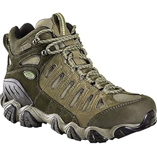 Oboz Men&#39;s Sawtooth Mid BDry Hiking Boot,Umber,US 14 M