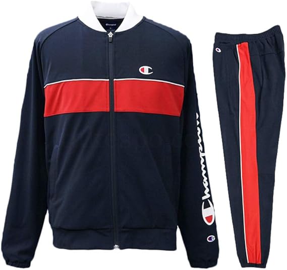 Amazon チャンピオン ジャージ メンズ 上下 Champion C Vapor 速乾 ストレッチ C3pse10 ジャージトップ 通販