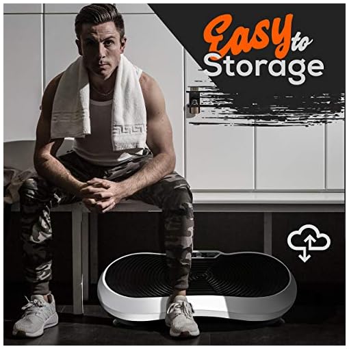 Hurtle Fitness Vibration Platform Workout Machine | Exercise Equipment For Home | Vibration Plate | Balance Your Weight… - Image 3