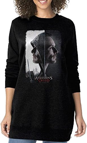 Assassin's Creed 2016 Movie Poster Women's Long Sweatshirt Hoodie