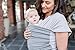 Baby Wrap Carrier by Baby Sense - Baby Sling, Nursing Cover, Baby Slings, Soft Lightweight Stretchy Comfortable Easy Breathable Wraps for Infants & Newborns | Baby Shower Gift (Grey)