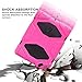 Ipad 2/3/4 Case, Kidspr Ipad CaseNewHot Super Protect [Shockproof] [Rainproof] [Sandproof] with Built-in Screen Protector for Apple Ipad 2/3/4 (Pink/Black)