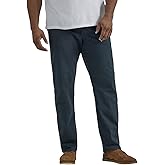 Lee Mens Big & Tall Extreme Motion Flat Front Regular Straight Pant