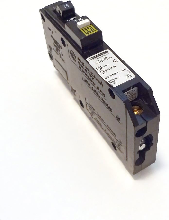 Schneider Electric QO115PCAFI Square D Qo Single Pole 15 Amp