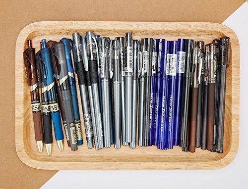 30-pack Gel Ink Rollerball Pens Black + Blue Gel Pens Medium Ballpoint Pens for Smooth Writing with Comfort Grip Model Random (30 mix model)