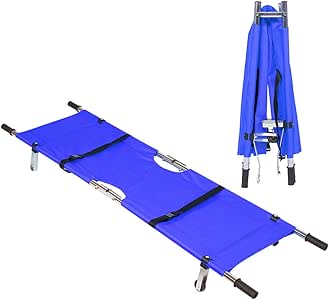 Camilla Plegable De Acero Inoxidable La Camilla Portátil Para El Hogar