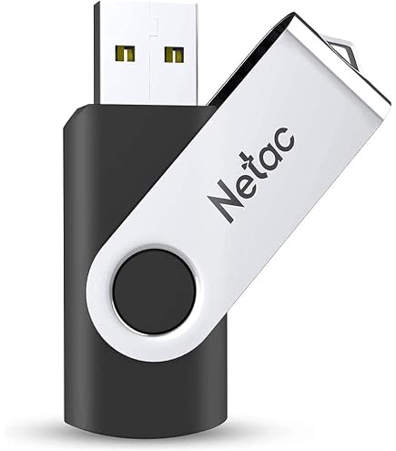 Clés USB 3.2 LinkMore EJECT32 - Lot De 3 X 64 Go - Vitesse Lecture 100 Mo/s - Design Coulissant Bleu