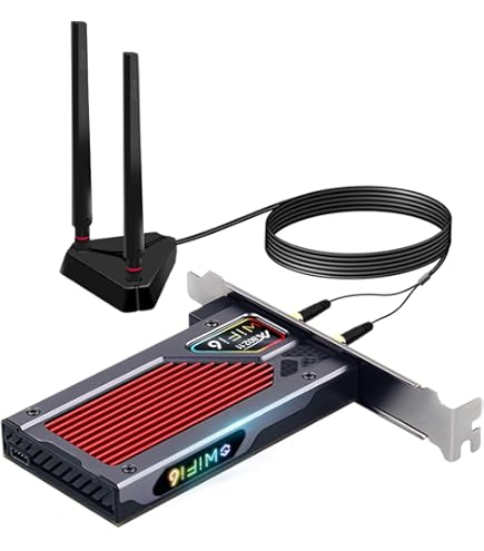 Amazon.com: FENVi FV-BE8800RGB WiFi 7 PCIe Card - BE200 Tri-Band