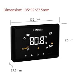 SASWELL T29UTW-7 Touchscreen 7-Day Programmable