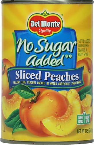 DEL MONTE CANNED SLICED PEACHES, 14.5 OUNCE