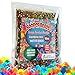 SooperBeads Water Beads Rainbow Mix (1 Pound Bulk) 50000 Non-Toxic Water Growing Sensory Beads Toy for Kids Fine Motor Skills Development, Tactile Play, Spa Refill, DIY Stress Ball, Home Décor