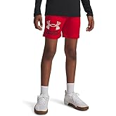 Under Armour Boys Tech Logo Shorts, (600) Red / / White, X-Large Plus