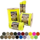 TOUGH-GRID 750lb Neon Yellow Paracord/Parachute