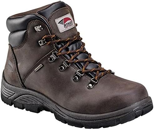 FSI FOOTWEAR SPECIALTIES INTERNATIONAL Men's Framer 6" Leather Waterproof Slip Resistant EH Steel Safety Toe Work Boots