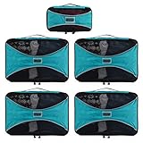 PRO Packing Cubes | 5 Piece | Organizers & Space Saver | Travel Cube Value Set