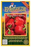 Everwilde Farms - 50 Big Red Sweet Pepper Seeds