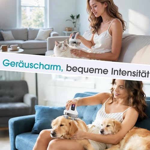 Kopfhautmassagegerät Elektrisch 4D,108 Silikon-Knetknoten, Weiß — Foto 8 von 8