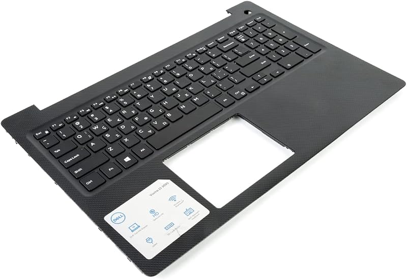 Dell Vostro 3590 3591 Palmrest Keyboard Greek 086HKP 01DGFC (Renewed)