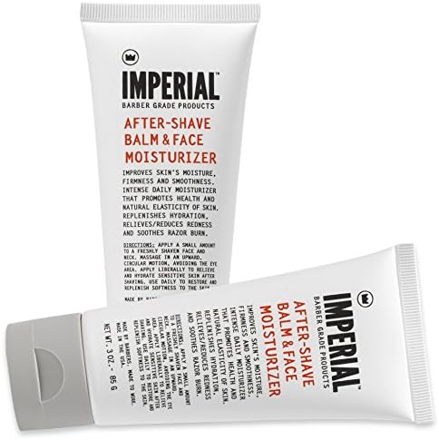 Imperial Barber After-Shave Balm &amp; Face Moisturizer 3oz (2 Pack)