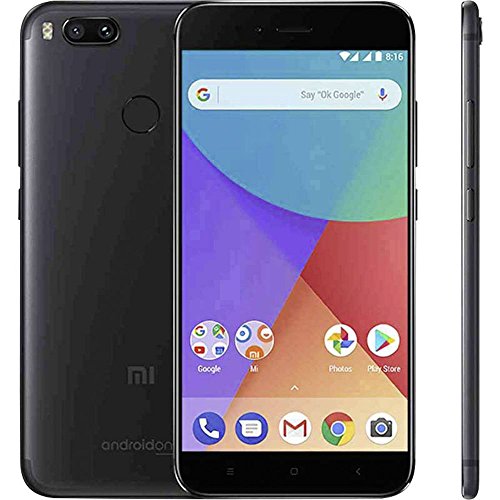 Xiaomi Mi A1 Smartphone 4G 4GB 64GB Doble Sim, Con Google Play [Version Europea] Negro