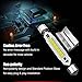LASFIT 42mm LED Festoon 211-2 212-2 569 578 Bulb Canbus Error Free 400LM 6000K Extremely Bright Use for Dome Map Door License Plate Trunk Vanity Mirror Lights, Xenon White (Pack of 2)