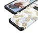 CASY MALL Dual Layer Heavy Duty Hybrid PC+TPU Protect Case for Samsung Galaxy S8 2017 Release Pineapple Black