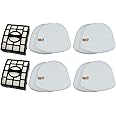 Dttery Filters Replacement for Shark Navigator ZU560, ZU561, ZU562, ZU572, UV650, UV725 Zero-M Lift-Away Speed Upright Vacuum